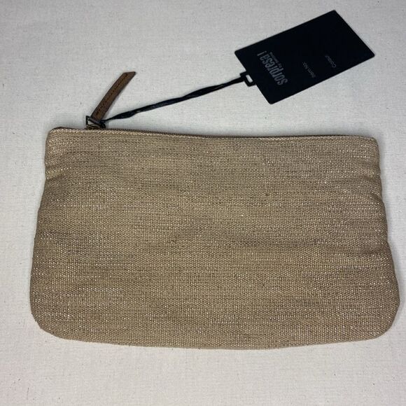 Beaded wristlet Sorpresa Golds and browns - Picture 3 of 5